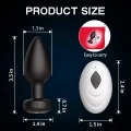 10 Speed ​​Butt Plug Vibrator Female Masturbation Sex Toy 6